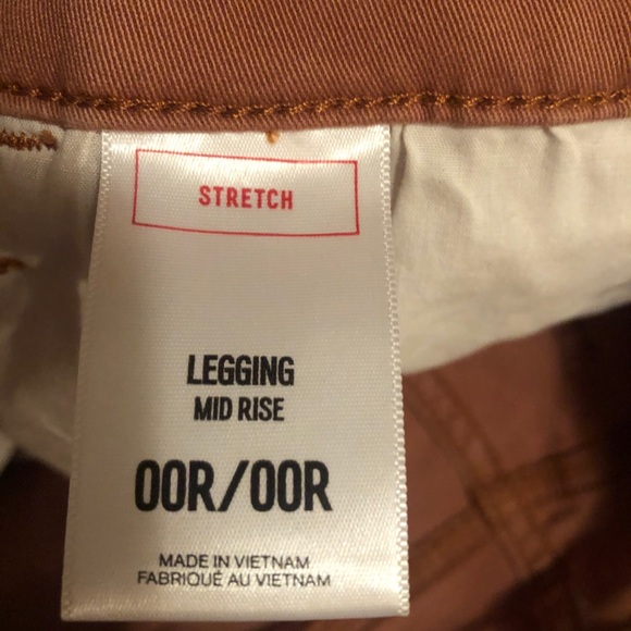 Express brown jeggings sz 00 - Picture 2 of 4